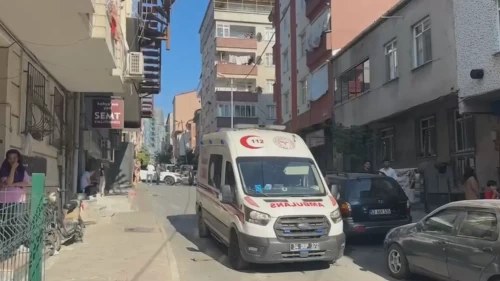 Küçükçekmece'de evde deodorant dehşeti