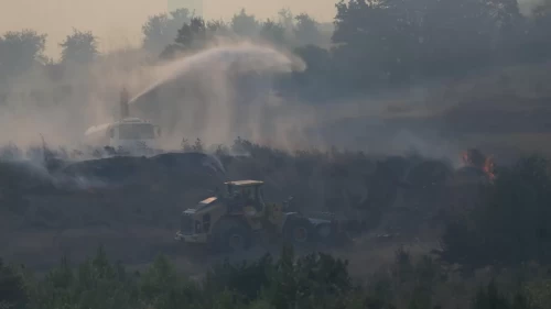 Çanakkale'de orman yangını kontrol altına alındı