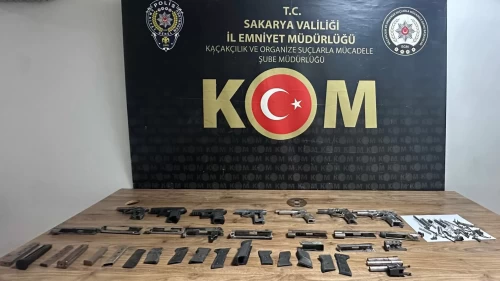 Serdivan’da silah operasyonu: 1 gözaltı