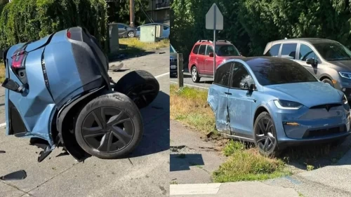 Tesla kaza sonrası ortadan ikiye ayrıldı!