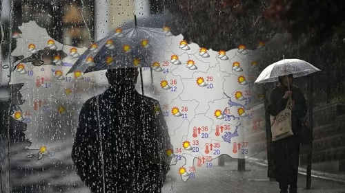 Meteoroloji'den kritik uyarı! Sağanak ve kuvvetli rüzgar geliyor