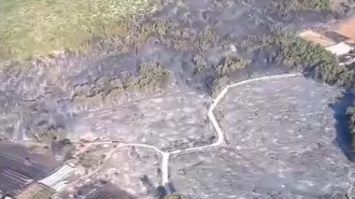 Muğla’da başlayıp Antalya’ya sıçrayan yangın kontrol altında