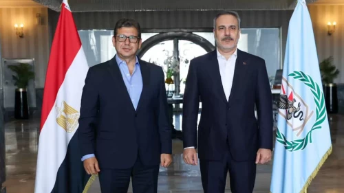 Bakan Fidan, Mısır İstihbarat Başkanı Hasan Reşad ile buluştu
