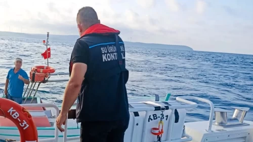 Kırklareli'nde yasa dışı palamut avcılığına sıkı denetim