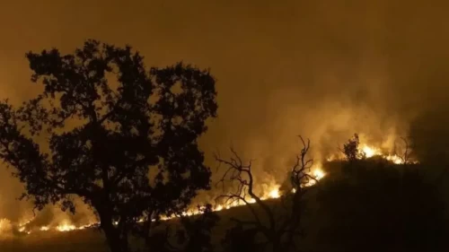 ABD’de yangın söndürme helikopteri düştü