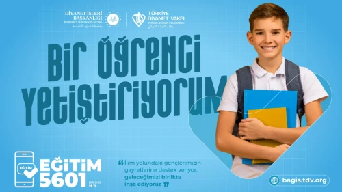 TDV, “Bir Öğrenci Yetiştiriyorum” eğitim bağış kampanyası başlattı