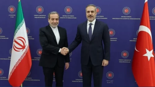 Bakan Fidan, İranlı mevkidaşı Abbas Erakçi ile görüştü