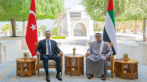 Bakan Fidan, BAE Devlet Başkanı Yardımcısıyla aynı masada