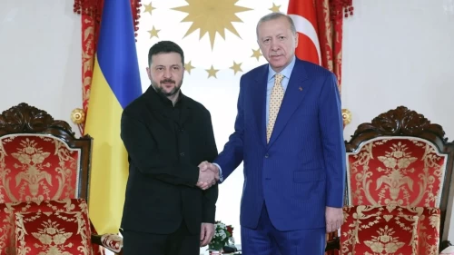 Cumhurbaşkanı Erdoğan, New York'ta Zelenskiy ile bir araya geldi