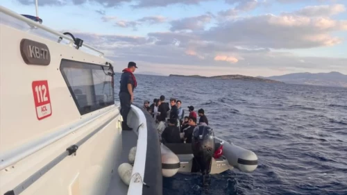İzmir Aliağa'da düzensiz göçmen operasyonu!