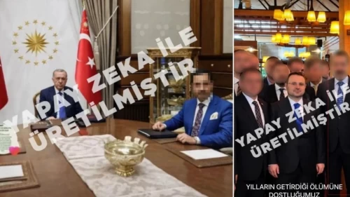 Cumhurbaşkanı Erdoğan ve Bakan Gürlek üzerinden yapay zeka oyunu
