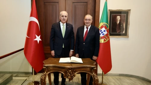 TBMM Başkanı Kurtulmuş’tan Lizbon’da dikkat çeken ziyaret