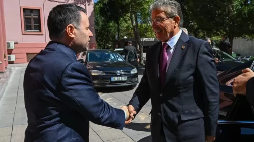 Girne açıklarındaki gemi kazası için Ankara’da kritik görüşme! Adalet Bakanı Gürlek, KKTC Başbakanı Üstel’i ağırladı!