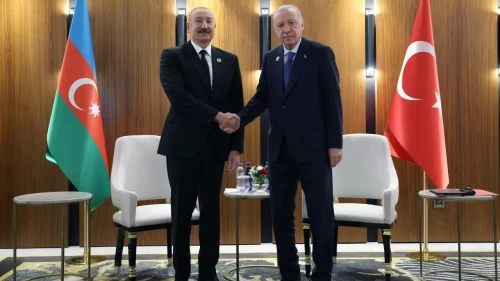 ŞİÖ Zirvesi öncesi kritik temas! Cumhurbaşkanı Erdoğan, Aliyev ile bir araya geldi