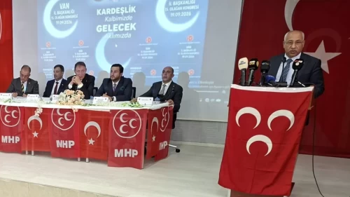 MHP Van İl Başkanı Güngöralp: 'Terörsüz Türkiye hedefinin sonuna kadar arkasındayız'