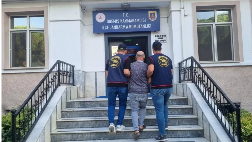 Ödemiş’te 4 yıl 8 aydır aranan hükümlü yakalandı