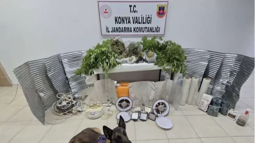 Konya’da uyuşturucu operasyonları: 41 şüpheli yakalandı, 6’sı tutuklandı