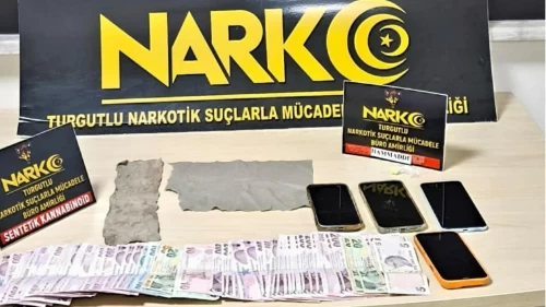 Manisa’da uyuşturucu operasyonu: 3 şüpheli tutuklandı
