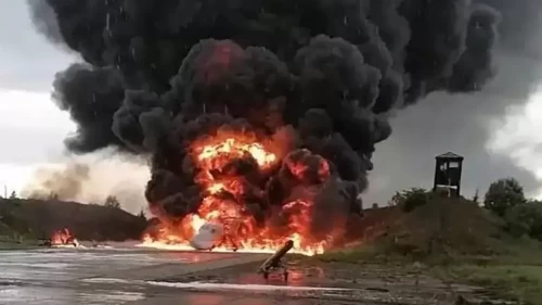 Ukrayna Rusya'nın Krasnodar bölgesini İHA'larla vurdu