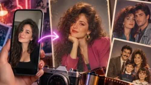 Nostalji akımları biyometrik verilerinizi yapay zekaya peşkeş çekiyor!