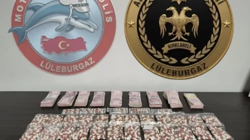 Kırklareli’nde gasp soruşturması: Kaçarken attıkları poşetten hap çıktı