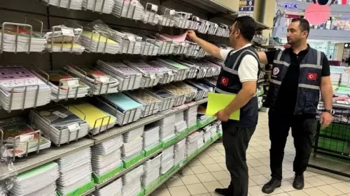 Ticaret Bakanlığı sahaya indi! Kırtasiye denetimlerinde rekor rakam