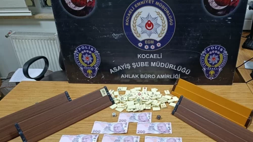 Kocaeli’de kahvehaneye kumar denetimi: 4 kişiye 46 bin lira ceza