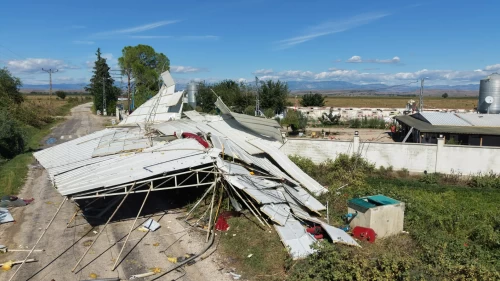 Adana'da süper hücre dehşeti! Milyonlarca liralık zarar oluştu