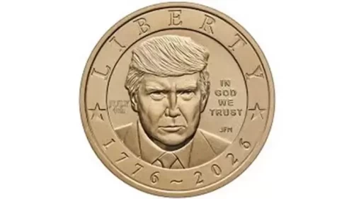 ABD’de Trump portreli 1 dolarlık madeni para satışa çıktı