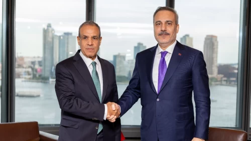 Hakan Fidan New York'ta Mısır Dışişleri Bakanı Bedr Abdulati ile görüştü