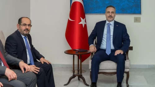 Bakan Fidan, Suriye Türkmen Meclisi Başkanı Mustafa ile görüştü