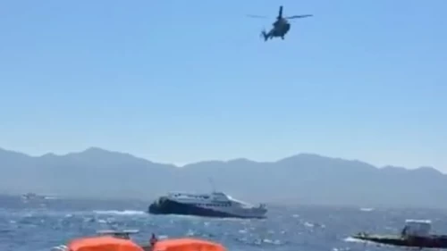 Hamile kadın ambulans uçakla Türkiye’ye getirildi