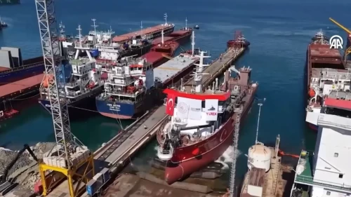 UAB MAVİ VATAN göreve hazırlanıyor