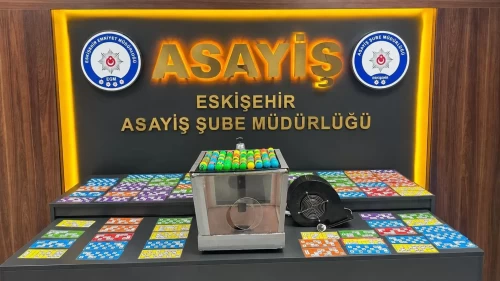 Eskişehir’de kumar operasyonu: 36 kişiye 417 bin lira ceza
