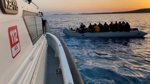 Çanakkale'de düzensiz göçmen operasyonu! 7'si çocuk 29 kişi yakalandı