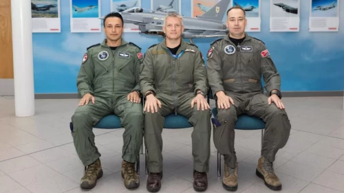 MSB duyurdu: Türk pilotlar Eurofighter Typhoon uçuş eğitimlerine başladı