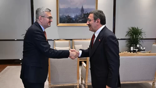 Burhanettin Duran ve Cevdet Yılmaz ortak amaç için buluşuyor