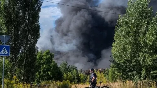 Ukrayna’da dehşet anları!
