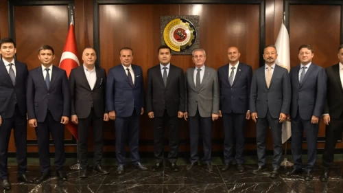 Başkonsolos Toktobekov'un TSO ziyaretinde 5 milyar dolarlık ticaret hedefi vurgulandı!