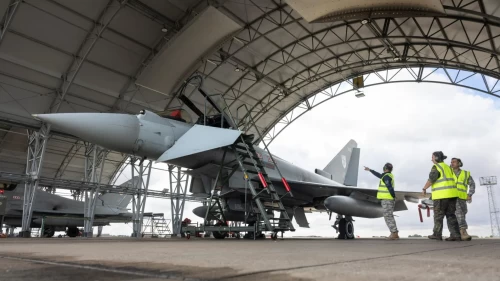 Eurofighter Typhoon için İngiltere’de önemli temas!