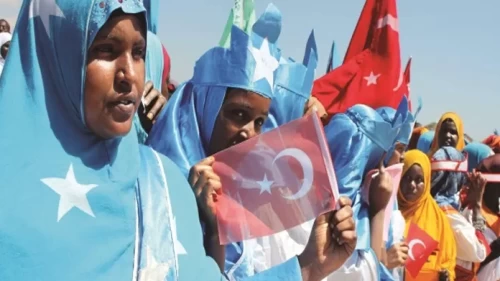 Somali’de Türkiye’ye teşekkür gösterisi!