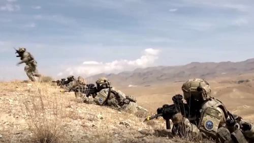 Türkiye ve Azerbaycan askerlerinden Nahçıvan'da gövde gösterisi