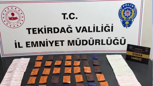 Tekirdağ’daki uyuşturucu operasyonlarında 19 tutuklama