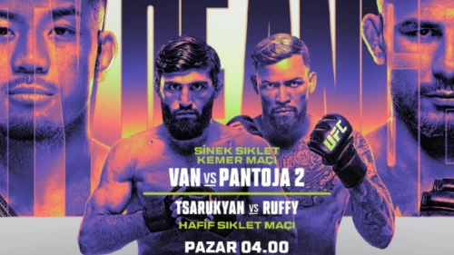 UFC 331 Canlı İzle | Joshua Van-Pantoja maçı saat kaçta, hangi kanalda?