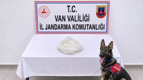Van’da yolcu çantasından uyuşturucu çıktı