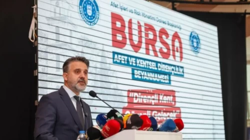 Şehrin 'afet anayasası' resmen imzalandı!