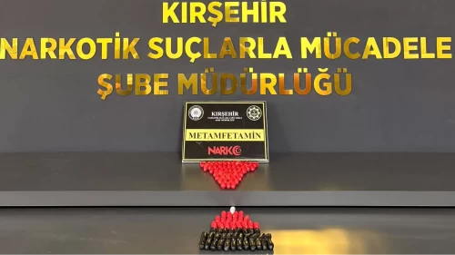 Kırşehir’de uyuşturucu sevkiyatı röntgende ortaya çıktı