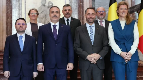 Bakan Fidan, Mustafa Çiftçi ve Akın Gürlek Brüksel’de!