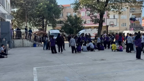 Bursa'da okulda panik! 36 öğrenci birden rahatsızlandı, AFAD harekete geçti