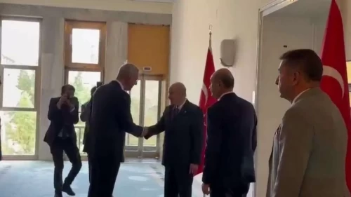 MHP Lideri Bahçeli, Bakan Memişoğlu'nu kabul etti